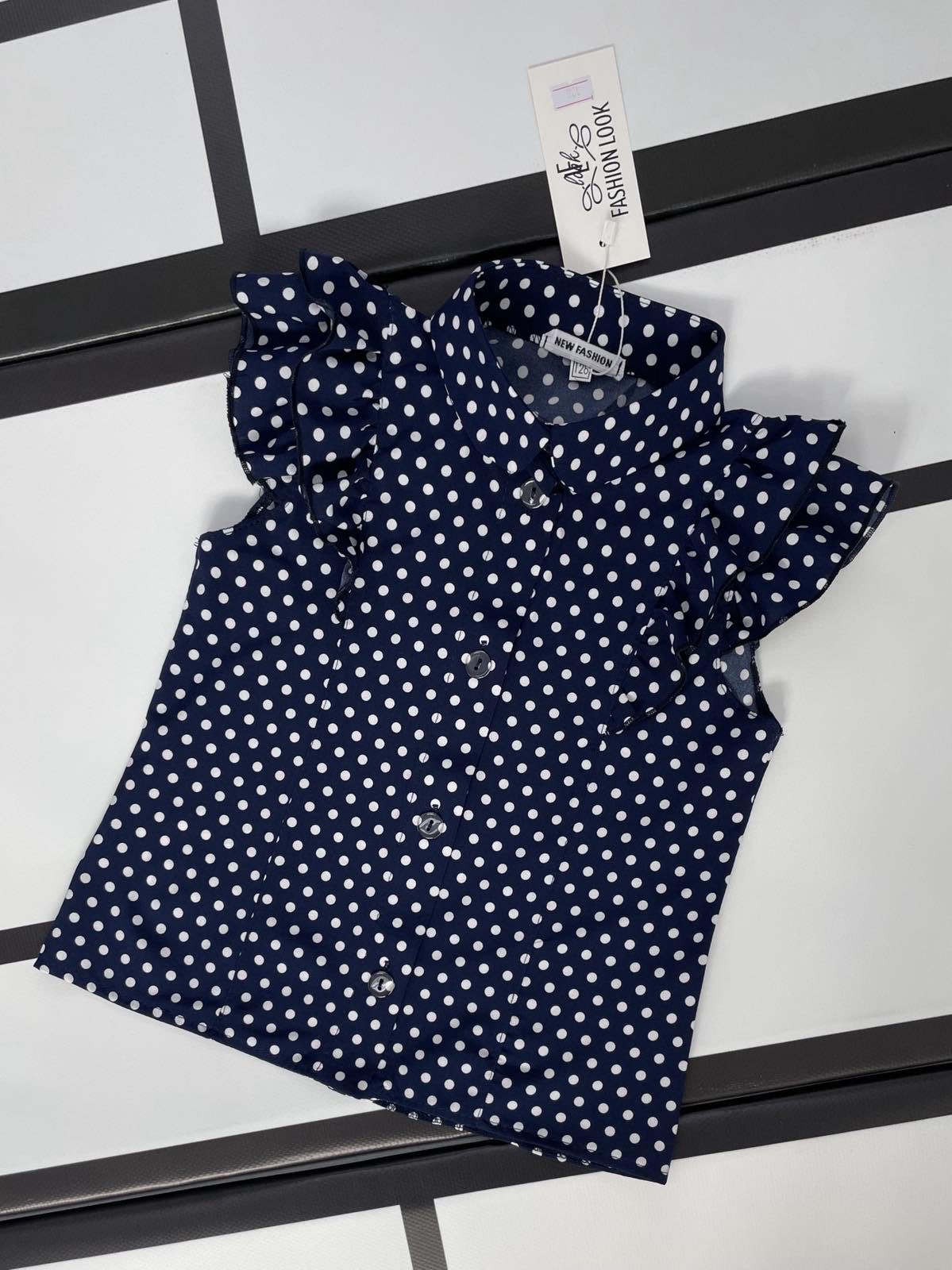 Блузка Kosmy (128-152) 608 navy (лето)