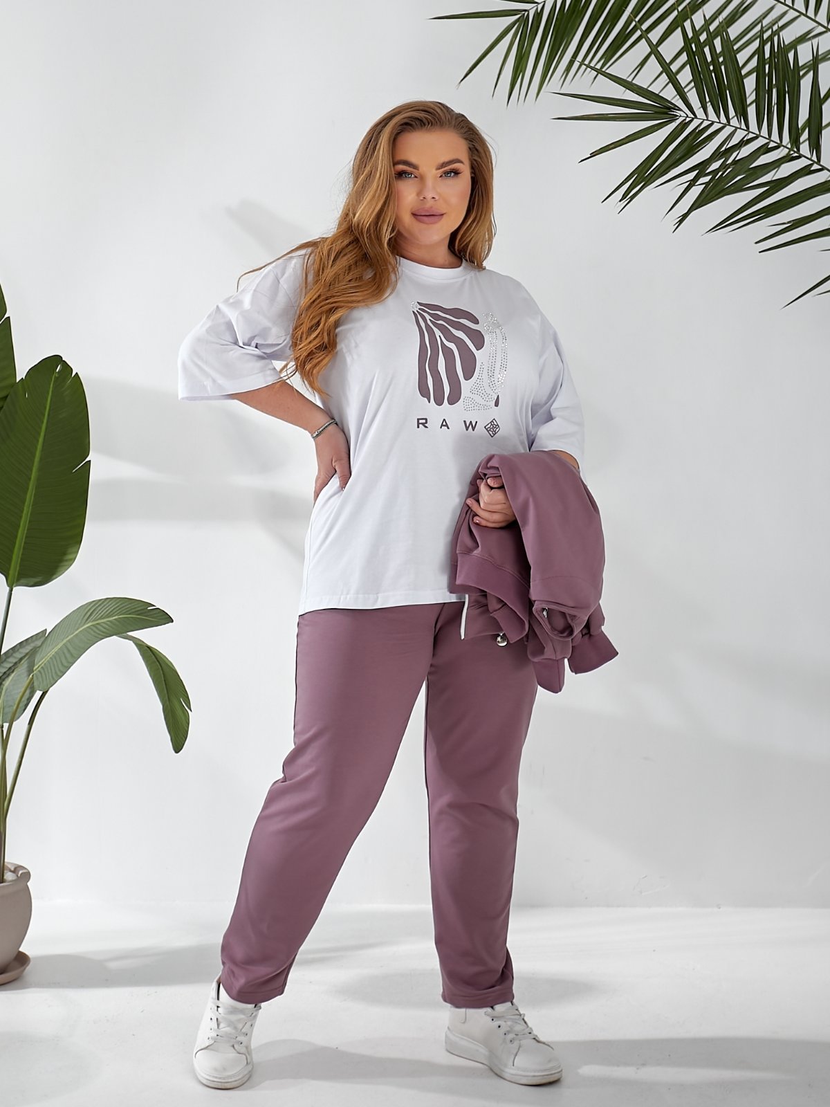 Костюм спорт OSKA (50-56) O2 purple (деми)