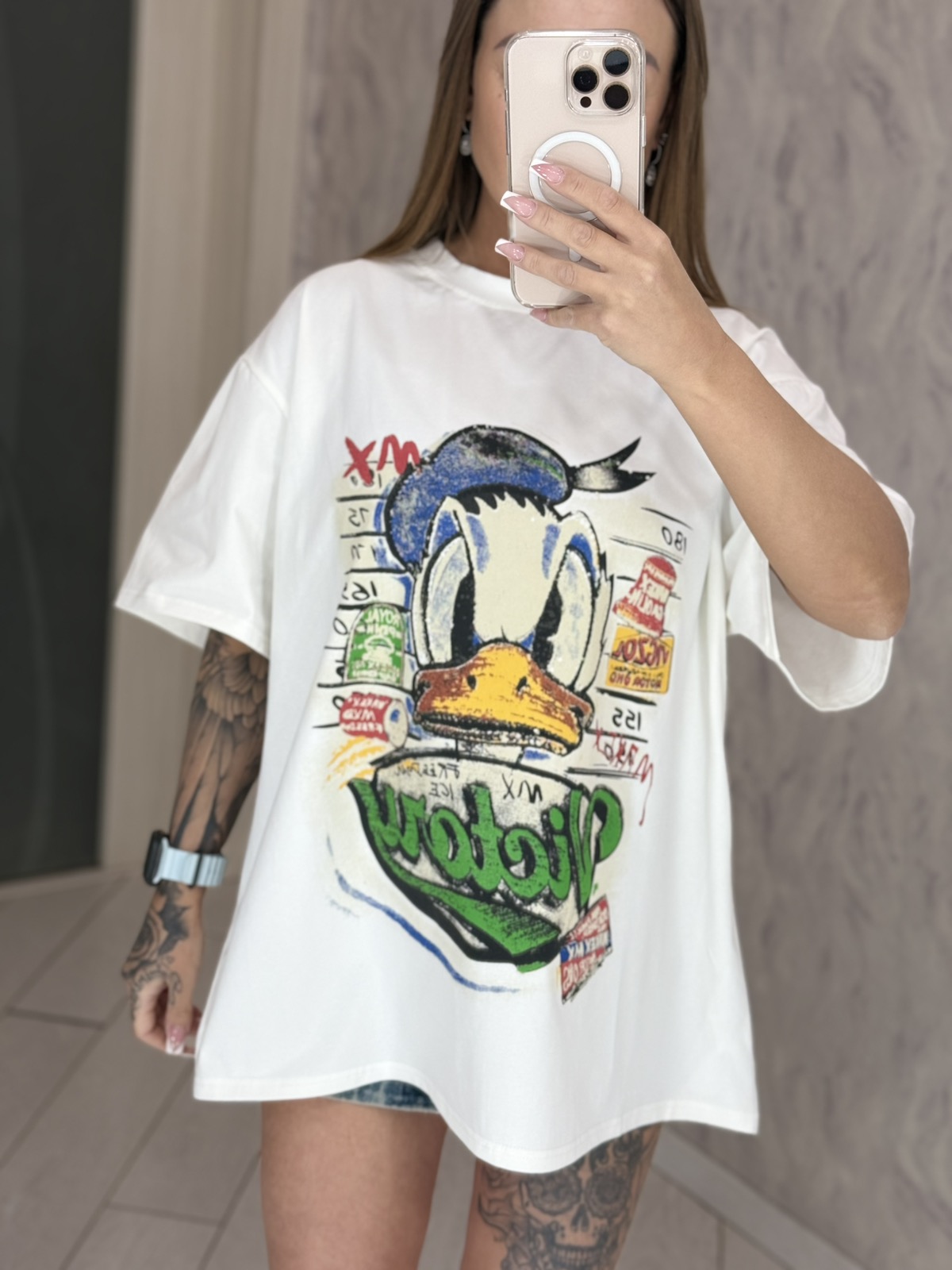 Футболка Sapato (42-46) S8 white (лето)