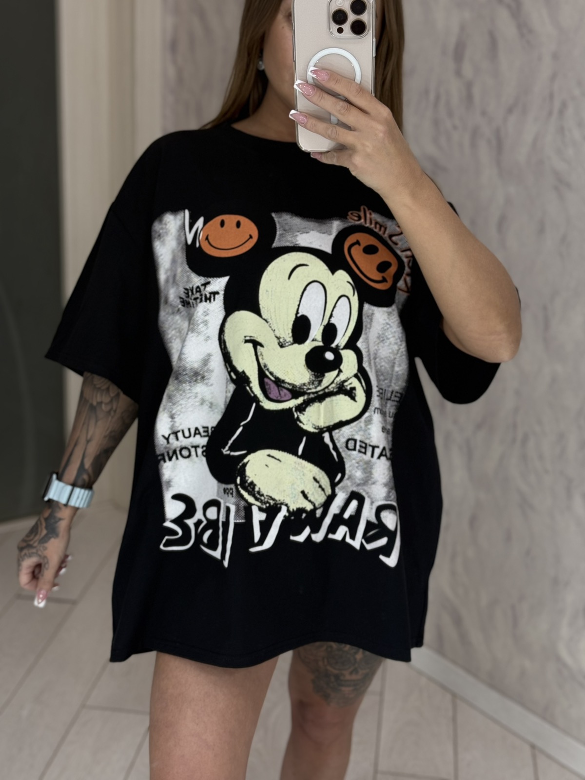 Футболка Sapato (42-46) S12 black (лето)
