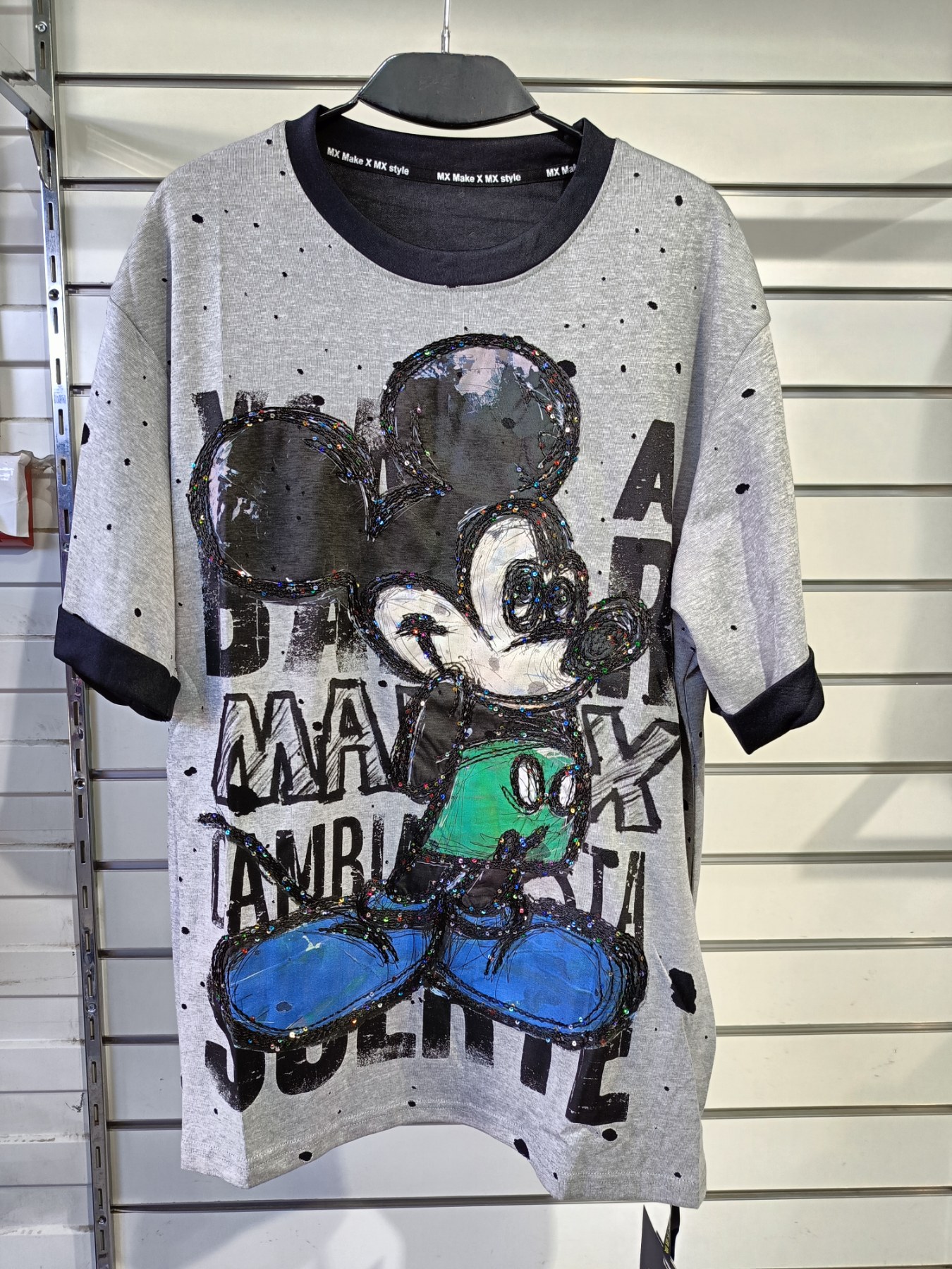 Футболка Sapato (42-46) 81397 grey (лето)