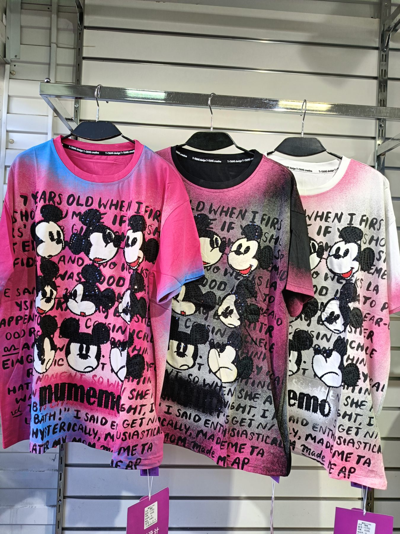 Футболка Sapato (42-46) 11793 pink (лето)