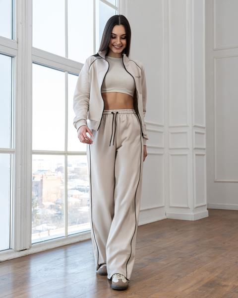 Костюм спорт AZNA (S-XL) Д134 beige (деми)