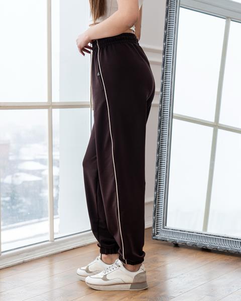 Штаны спорт AZNA (S-XL) Б81 brown (деми)