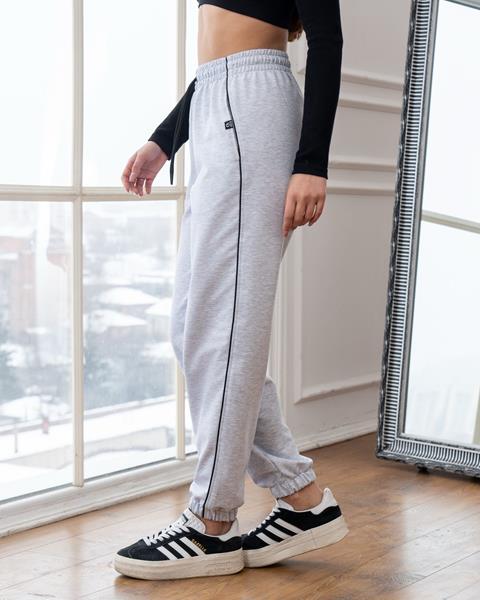 Штаны спорт AZNA (S-XL) Б81 grey (деми)