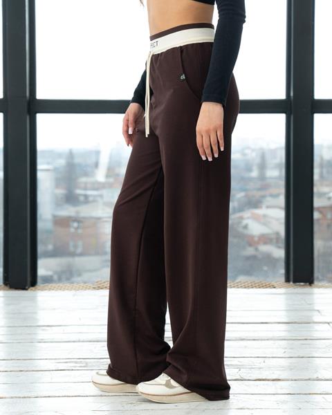 Штаны спорт AZNA (S-XL) Б50 brown (деми)