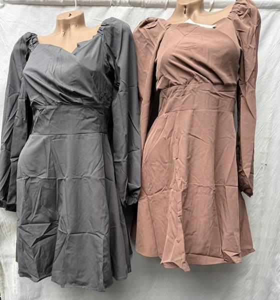 Платье Shoptime (42-48) S92 nude (лето)