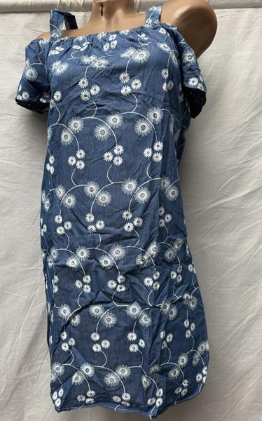 Платье Shoptime (42-48) S99 blue (лето)