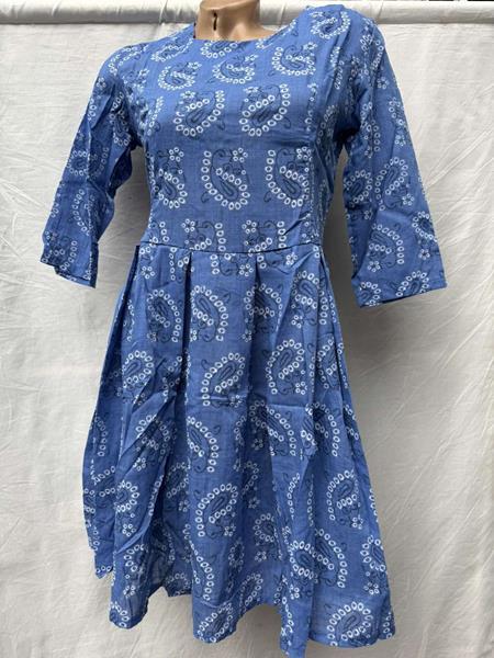 Платье Shoptime (42-48) S102 blue (лето)