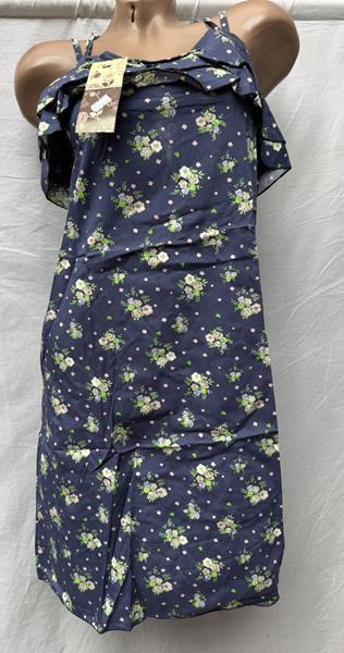Платье Shoptime (42-48) S106 navy (лето)