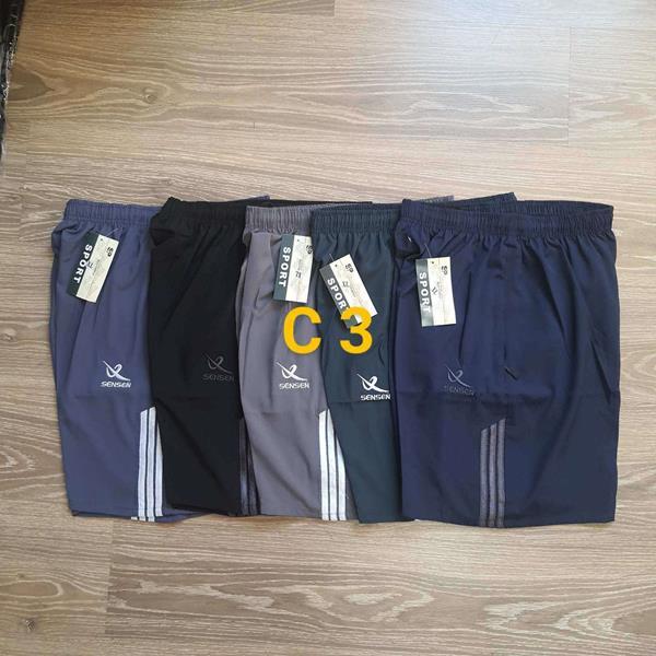 Шорты Shoptime (M-3XL) C3 black (лето)