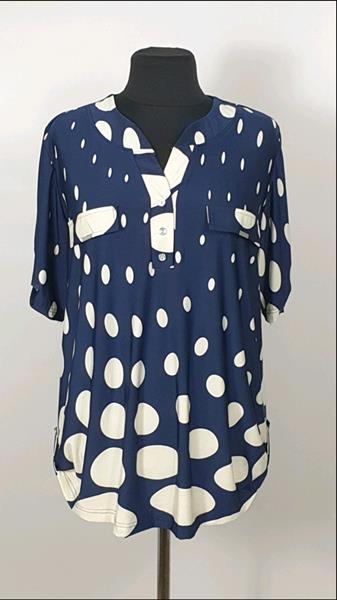 Блузка Bugrova (60-70) B5 blue (лето)