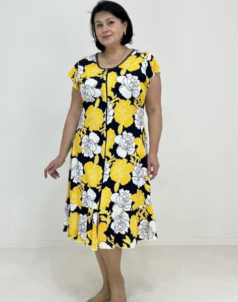 Халат Skyler (48-60) S74 yellow (лето)