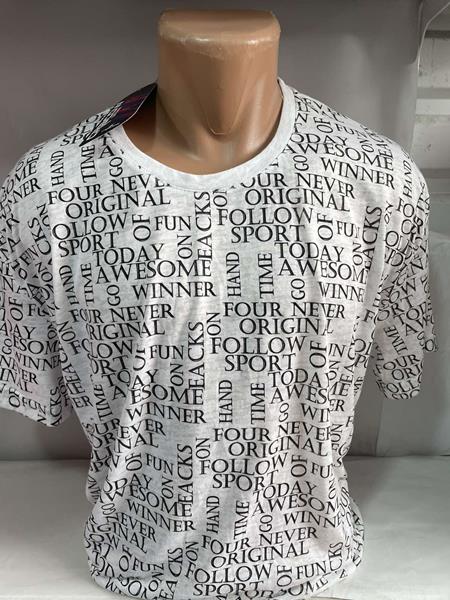 Футболка Sabihina (3XL-6XL) SB875 white (лето)