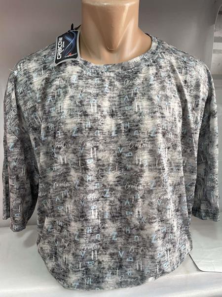 Футболка Sabihina (6XL-9XL) SB876 grey (лето)
