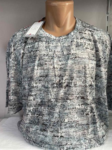 Футболка Sabihina (6XL-9XL) SB883 grey (лето)