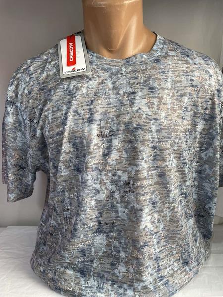 Футболка Sabihina (3XL-6XL) SB888 l.blue (лето)