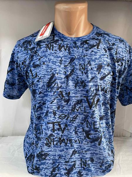 Футболка Sabihina (M-2XL) SB898 blue (лето)