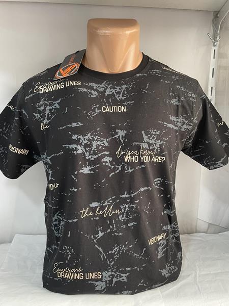 Футболка Sabihina (S-2XL) SB921 black (лето)