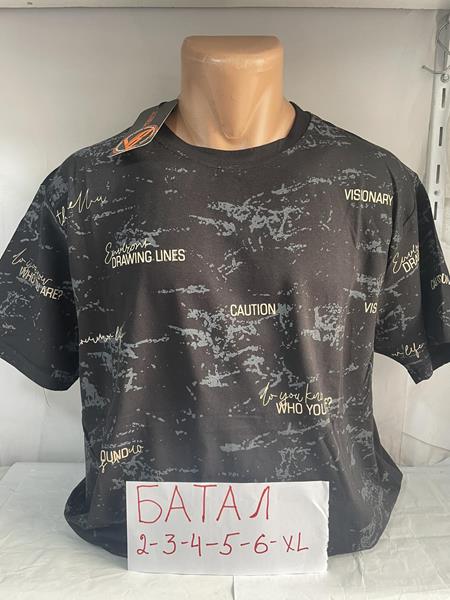 Футболка Sabihina (2XL-6XL) SB938 black (лето)
