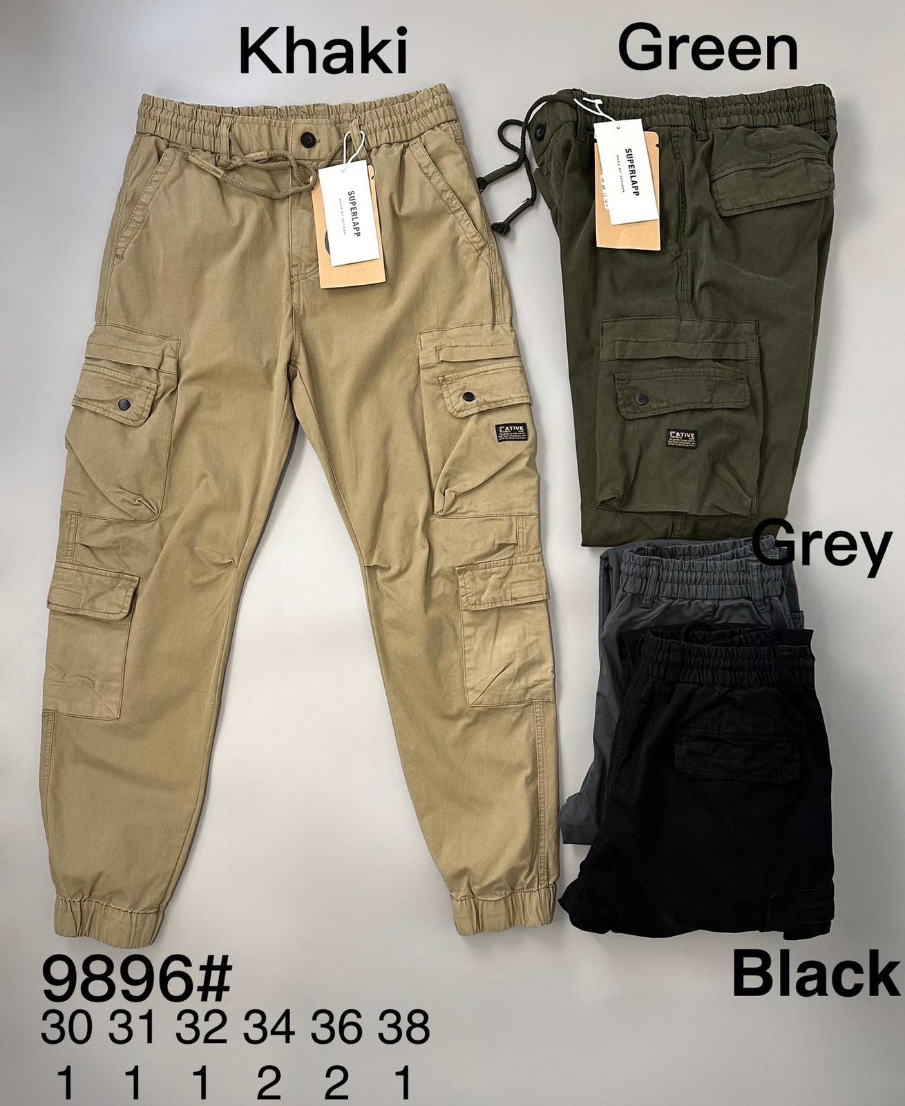 Штаны God Baron (30-38) 9896 khaki (деми)