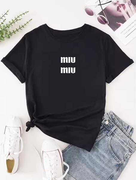 Футболка Алия (48-54) 3009 black (лето)