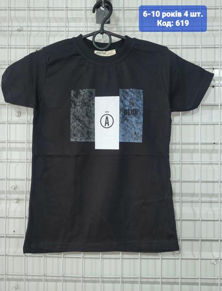 Футболка iBamBino (6-10) 619 black (лето)