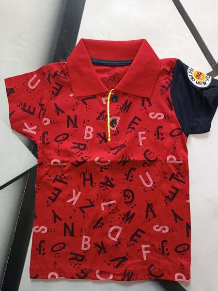Футболка iBamBino (3-7) IB388 red (лето)