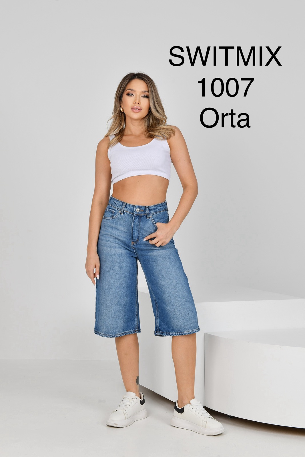 Шорты Ruxa (34-40) 1007 blue (лето)