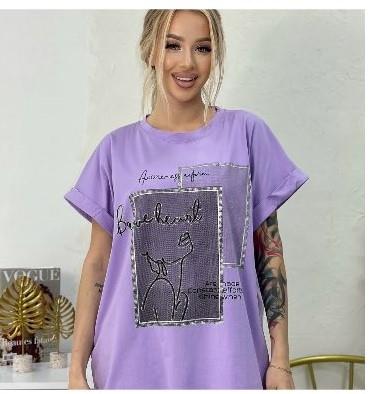 Футболка Novetly Store (50-56) 25314 lilac (лето)