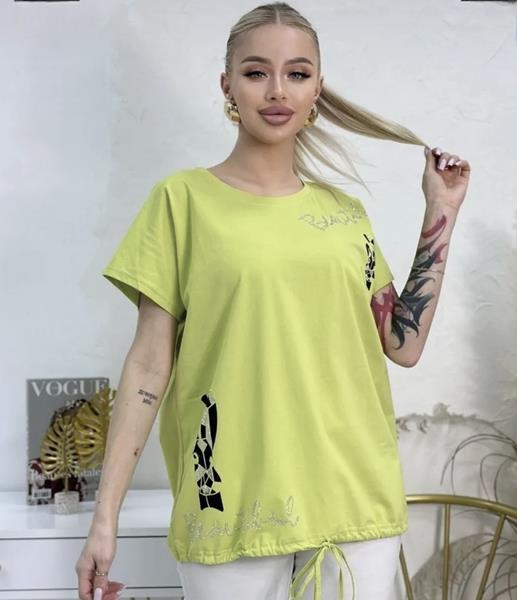 Футболка Anna&Vika (50-56) 25308 l.green (лето)