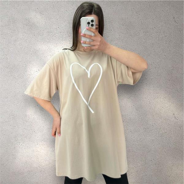 Туника G.L.S.A (48-56) 25080 beige (лето)