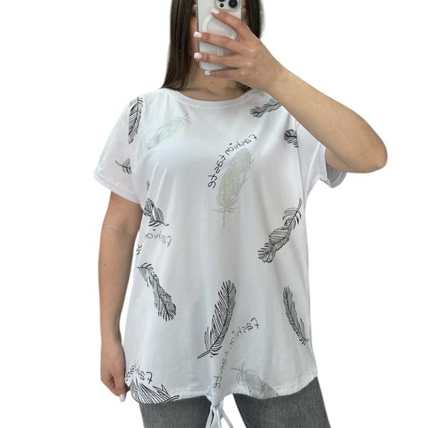 Футболка G.L.S.A (L-2XL) 25312 white (лето)