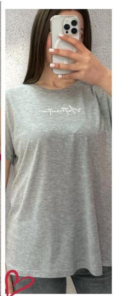 Футболка G.L.S.A (46-50) 25074 grey (лето)
