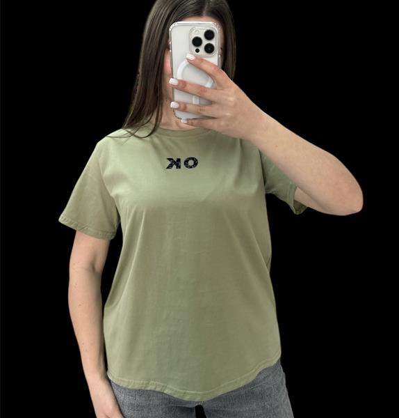 Футболка G.L.S.A (46-50) 25075 green (лето)
