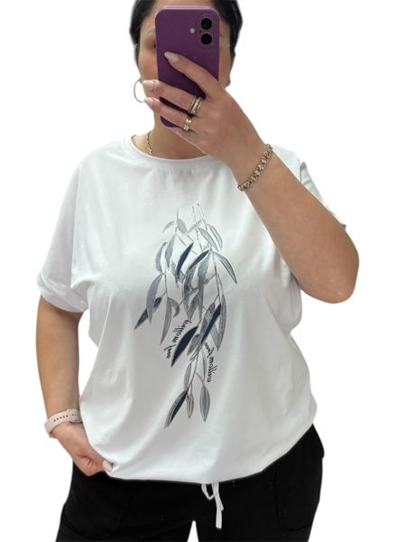 Футболка G.L.S.A (52-56) 25041 white (лето)
