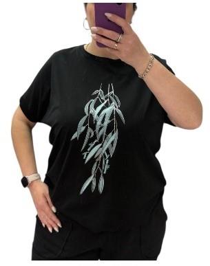 Футболка G.L.S.A (52-56) 25041 black (лето)