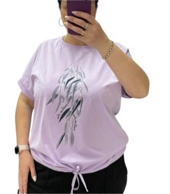 Футболка G.L.S.A (52-56) 25041 lilac (лето)