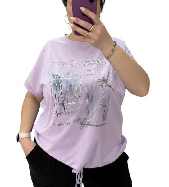 Футболка G.L.S.A (52-56) 25037 lilac (лето)