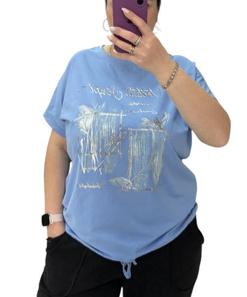 Футболка G.L.S.A (52-56) 25037 l.blue (лето)