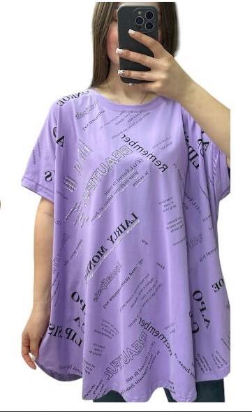 Футболка Ekvato (54-64) 25006 lilac (лето)