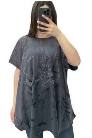 Футболка Ekvato (54-64) 25015 d.grey (лето)
