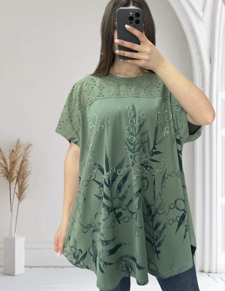 Футболка Ekvato (54-64) 25015 green (лето)