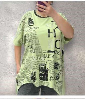 Футболка Ekvato (54-58) 25319 l.green (лето)
