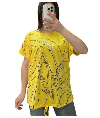 Футболка Novetly Store (52-56) 25315 yellow (лето)