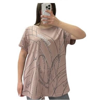 Футболка Novetly Store (52-56) 25315 beige (лето)