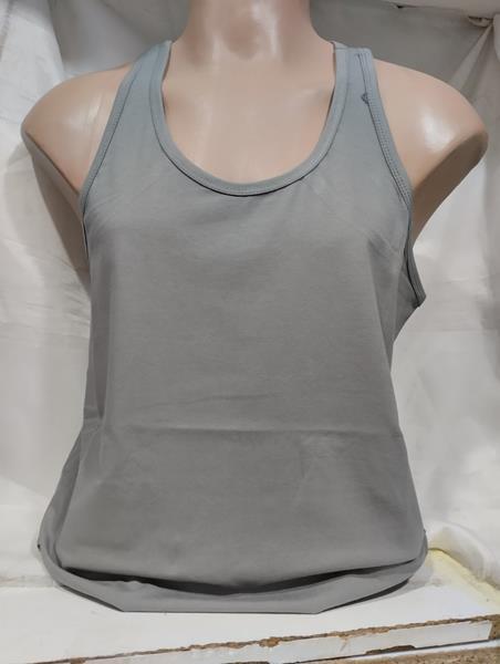 Майка Panda (S-2XL) 1858 grey (лето)