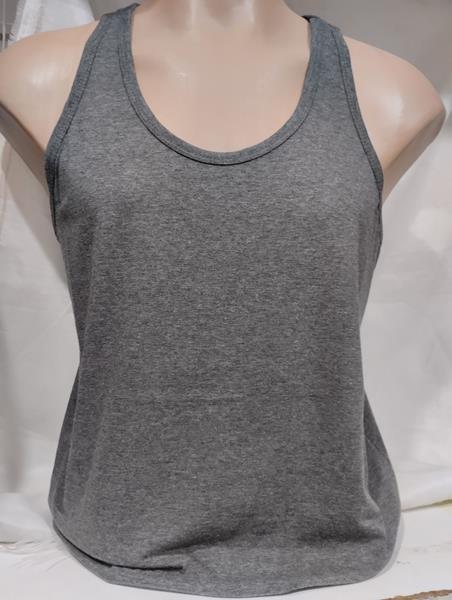 Майка Panda (S-2XL) 1860 d.grey (лето)