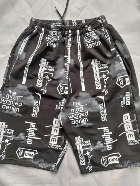 Шорты Panda (M-2XL) 1865 grey (лето)