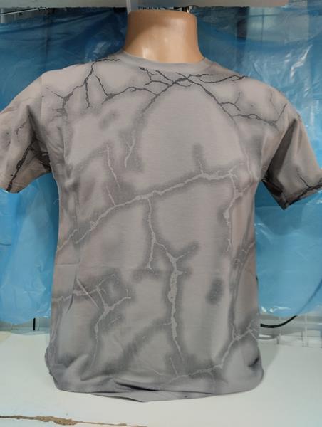 Футболка Panda (S-2XL) 1876 l.grey (лето)